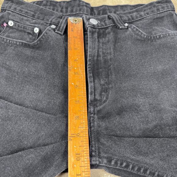 Vintage Polo Jeans‎ Co Ralph Lauren Women’s Black Denim Jeans 8 Classic Straight - Picture 12 of 14
